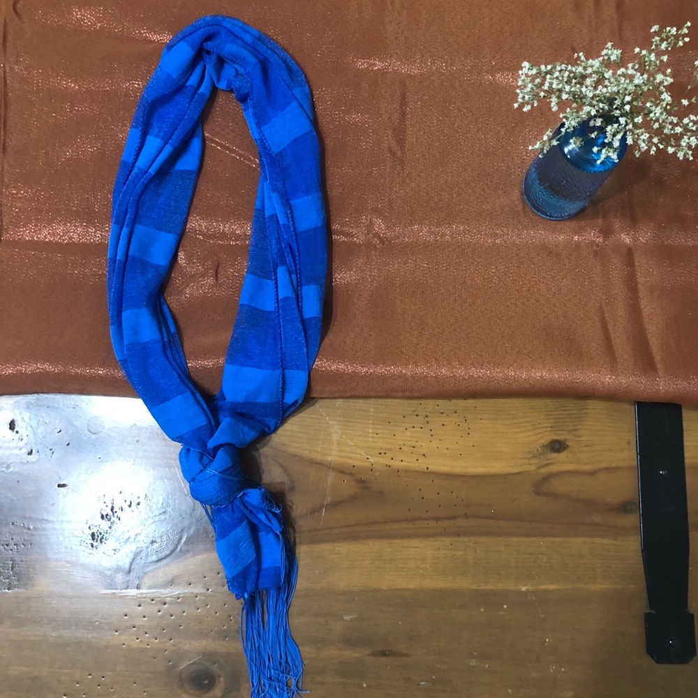 Blue Scarf